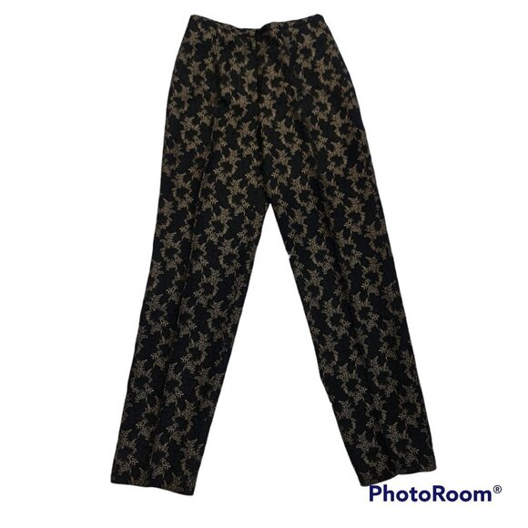 Talbots Collection Made in Italy Wool Blend Fancy Pants - Size 4 - Picture 1 of 10